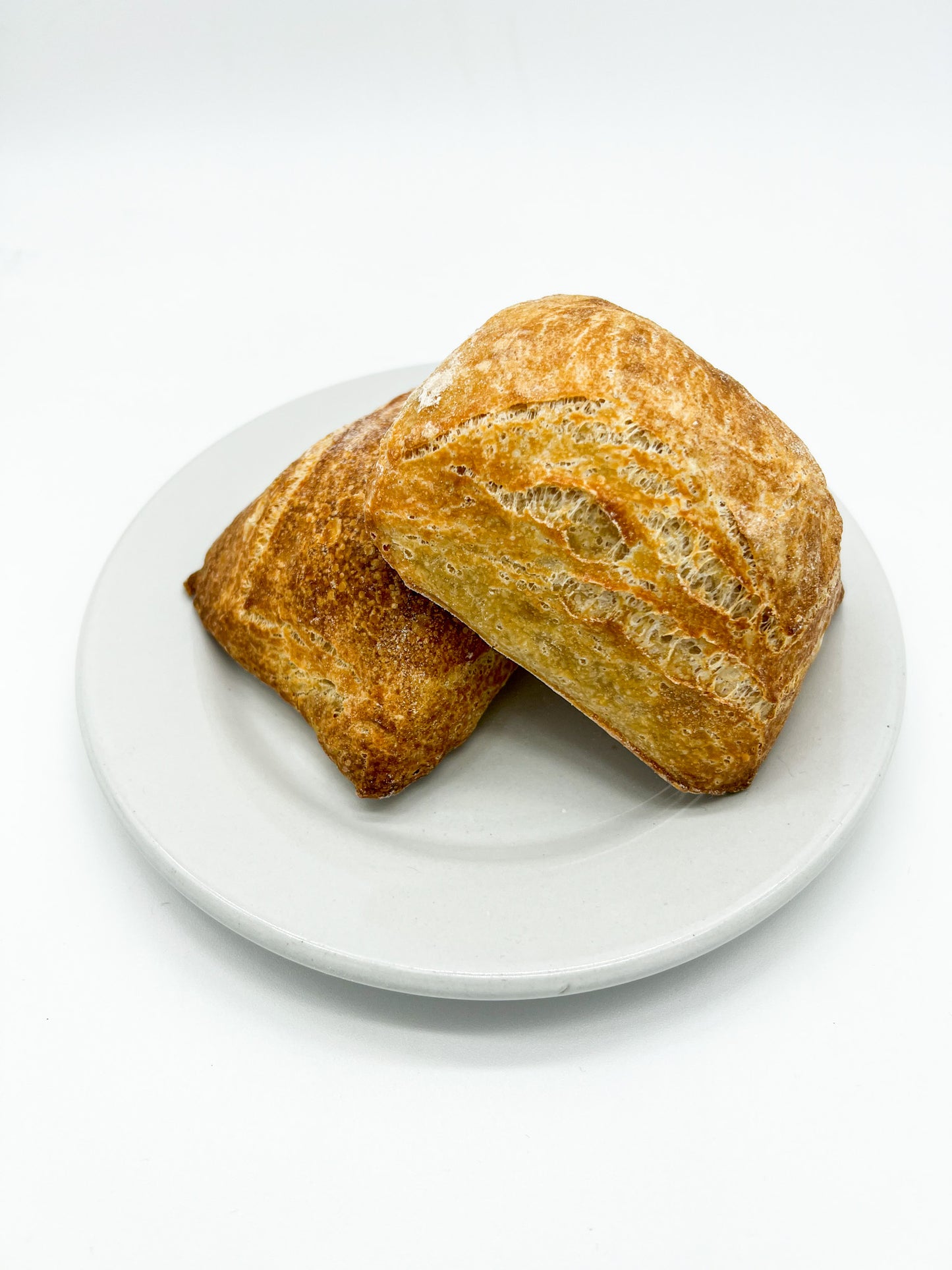 Ciabatta en pieza chica horneada en Expendio