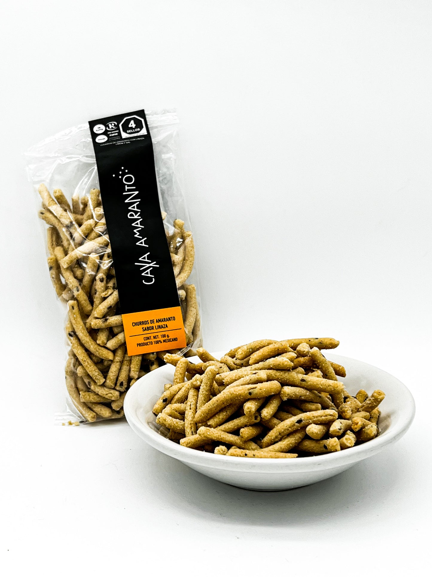 Caxa Amaranto Churros de Linaza