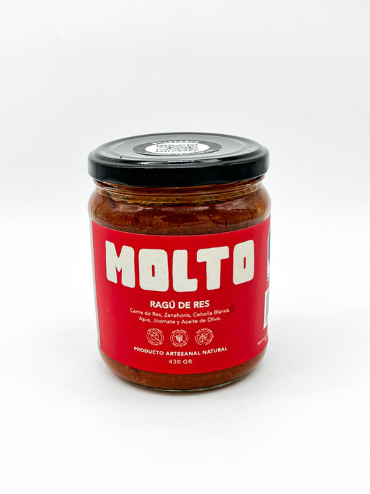 Molto ragú de res 430 gr