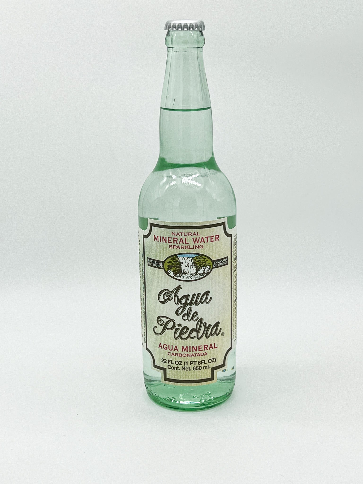 Agua de Piedra Mineral Carbonizada de 650 mL
