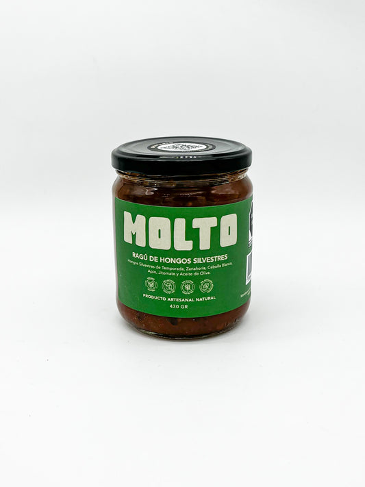 Molto ragú de hongos silvestres 430 gr