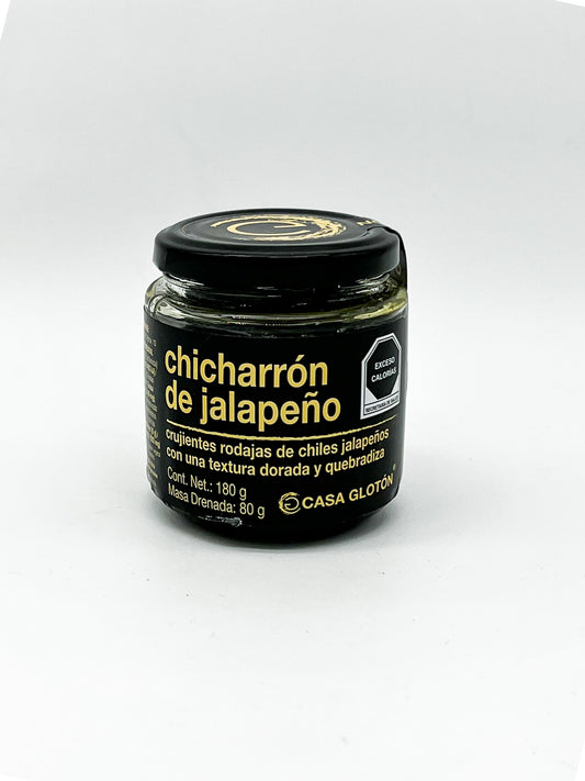 Chicharrón de jalapeño de Casa Glotón de 60 g